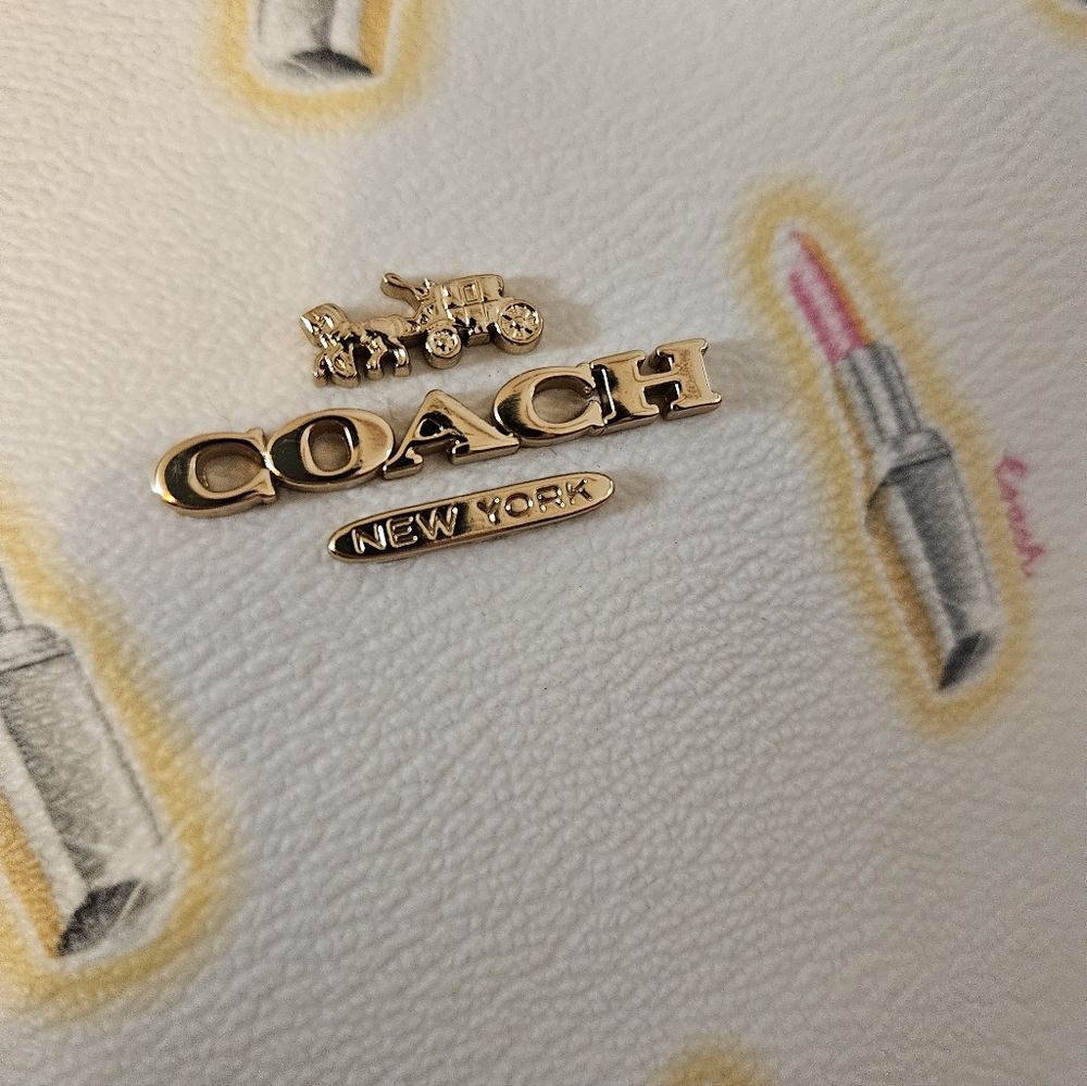 NWT Coach City Tote Lipstick Print - Picture 8 of 13